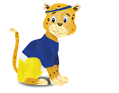 Project thumbnail - Meet Lightening the Leopard(Mascot/Character Design)