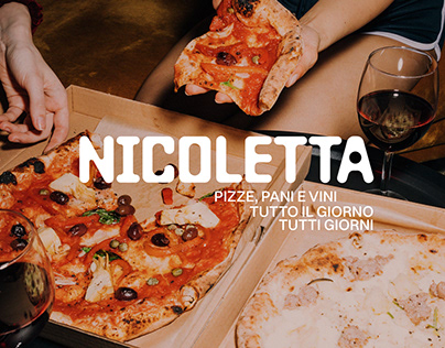 Project thumbnail - NICOLETTA - Pizza Bar | Visual Identity