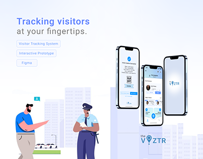 UI UX Challenge - Visitor Tracking App