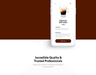 Coffee App Design | UI/UX Design