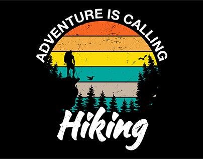 Hiking best t shirt design