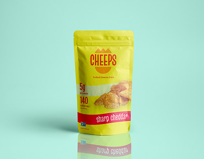 Cheese Chips Resealable Package Design