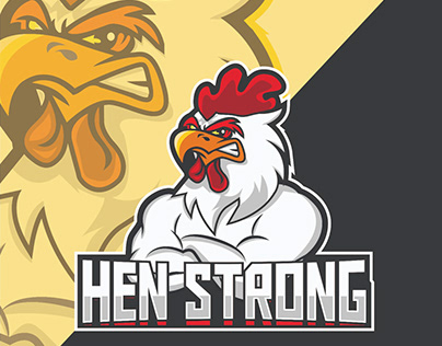 Hen strong logo