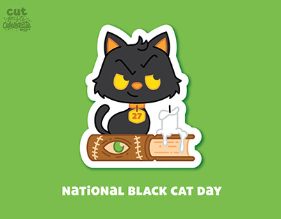 October 27 - National Black Cat Day