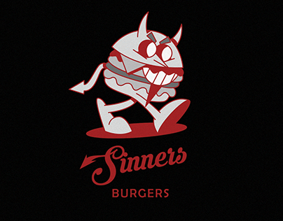 Sinners Burgers - Illustration pack