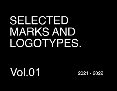 Logofolio 2021-22 selected marks and logotypes