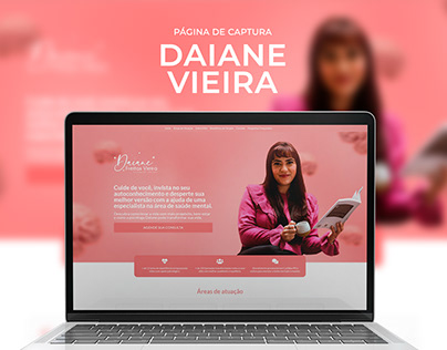 Landing Page Para Psicóloga Daiane Vieira