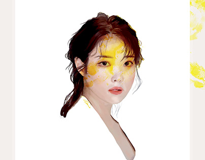 Park Joo Young, IU and Park Shin Hye digital painting