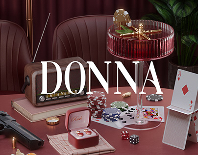 Donna | Cocktail Illustrations