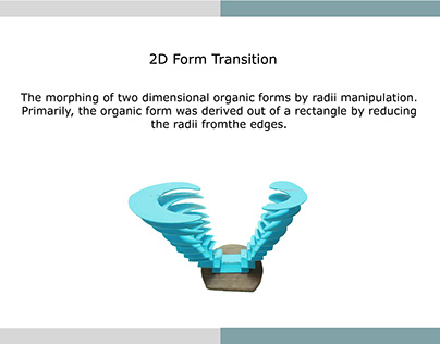 Form 2D transition to 3D