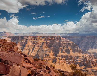Grand view in Grand Canyon
