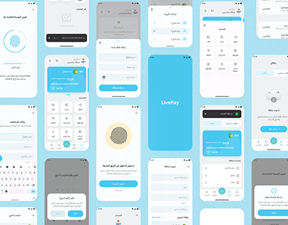 LivePay - Fintech mobile application UI design
