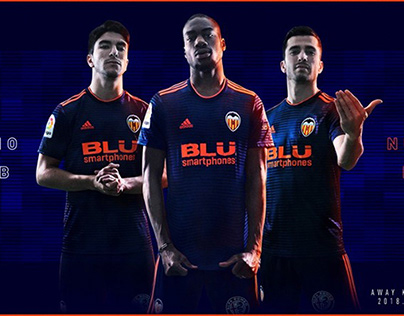 Valencia CF Team jersey design 2018