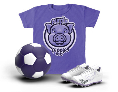 Purple Piggies