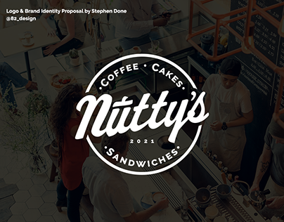 Nutty's Logo & Brand Identity Propsal