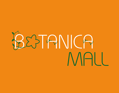 botanica mall center corporate identity design