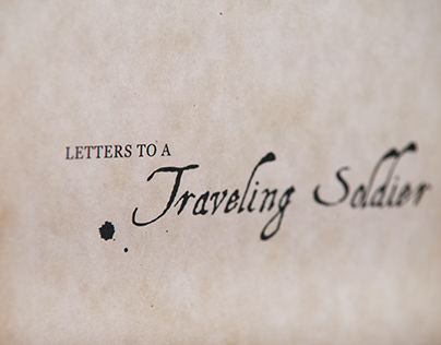 Letters to a Traveling Soldier - Concertina Book
