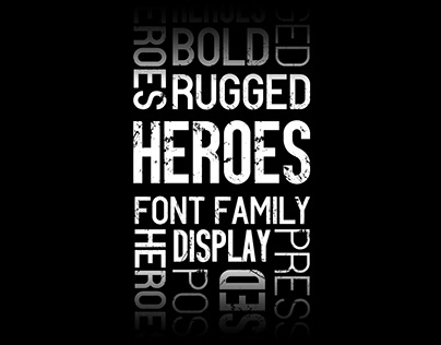Heroes Font Family