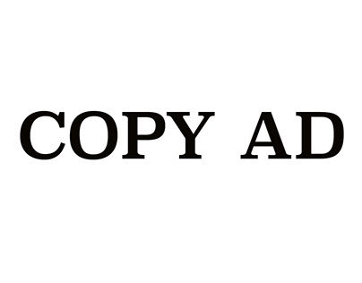 Copy ad