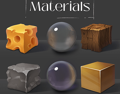 Render materials | Casual style