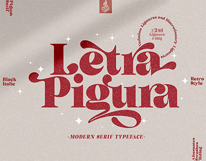 Pigura - Modern Serif Typeface