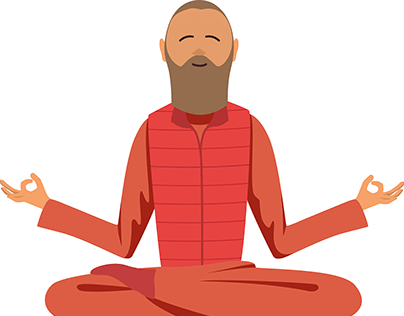 Meditation animation