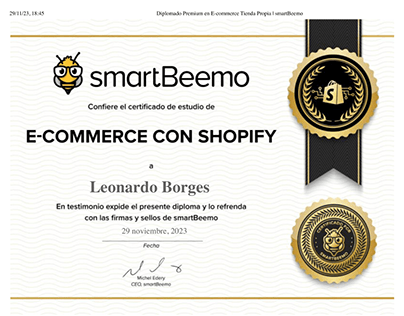 E-commerce Shopify Certification