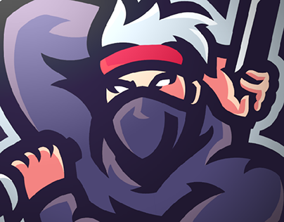 Ninja Mascot logo