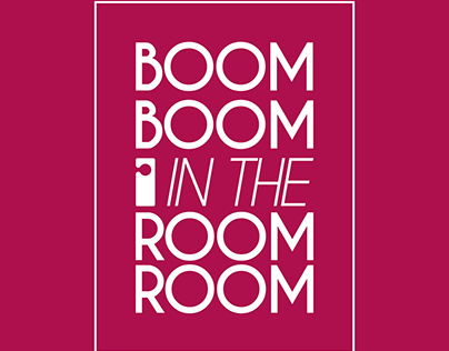 Identidade Visual Boom Boom in the Room Room
