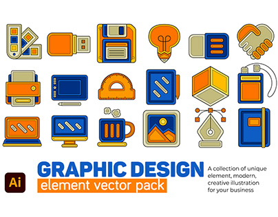 Graphic Design Element Vector Pack