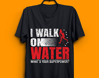water t shirt design