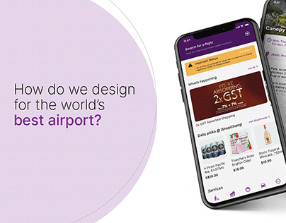 Designing an app for a world-class airport: iChangi 3.0