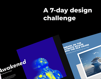 7 Day Challenge | UI & Social Media Designs