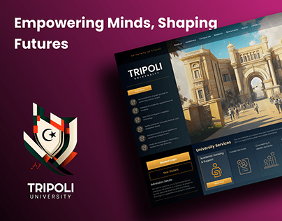 University of Tripoli website Design