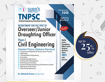 TNPSC Overseer/JDO Exam Book 2023 Edition