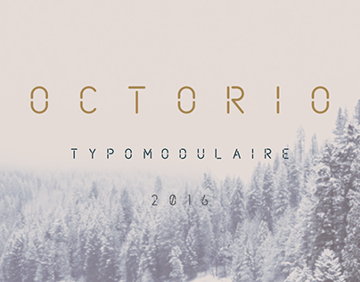 Octorio Typomodulaire