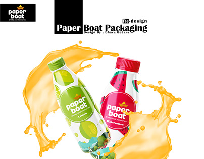 Paper Boat Packaging re-design