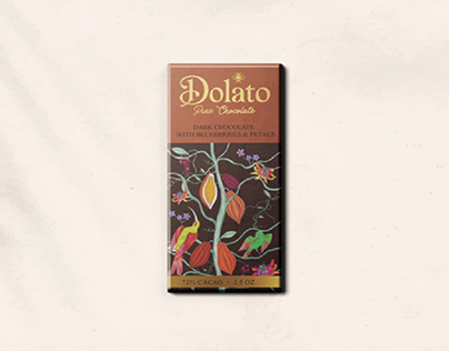 Dolato - Chocolate bar Packaging