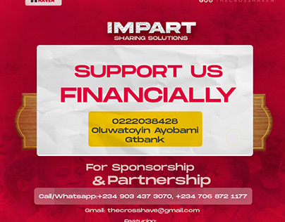 Financial Support Flyer