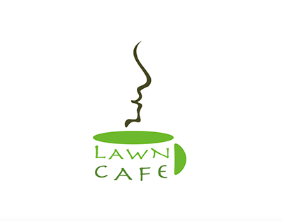 Lawn Cafe Logo Design