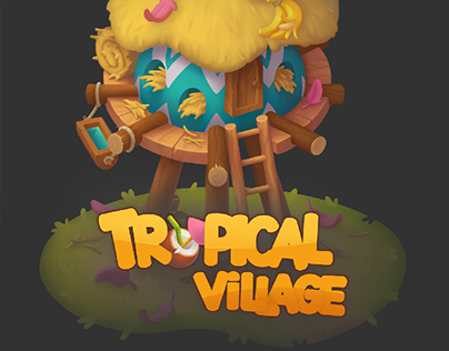 Tropical village