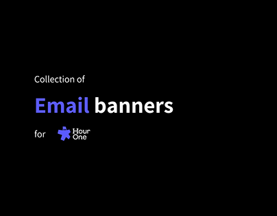 Collection of Email banners