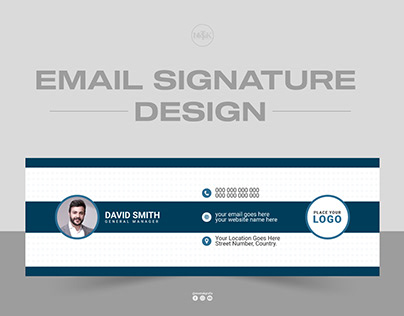 Professional Simple Email Signature Design.