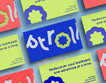 Project thumbnail - Stroll App Branding