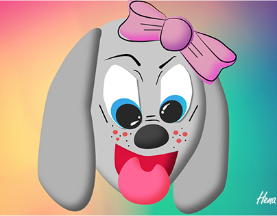 Joy the jolly pup - Character Design