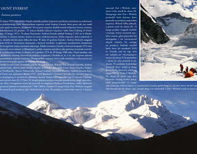 Album "Polacy na Everest" - PROJEKT DTP