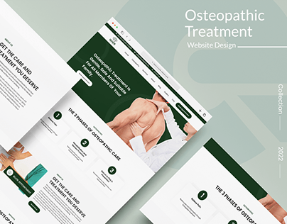 Osteopathic Treatment website design
