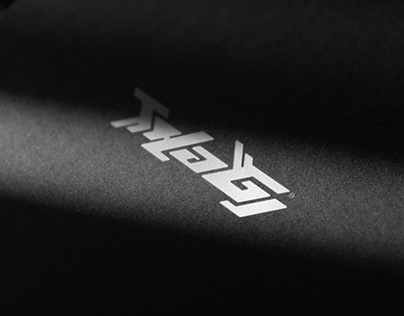 ThaGi - futuristic logo design / clothing brand / font