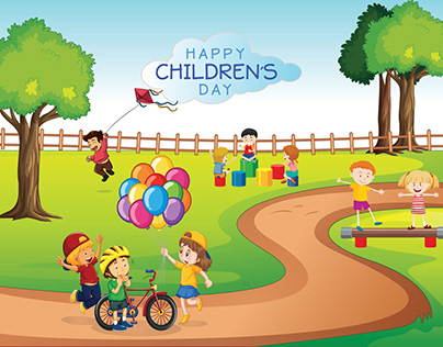 Childrens day poster