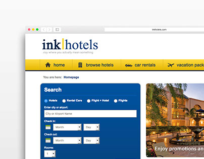 InkHotels - Cheap Hotels and Travel